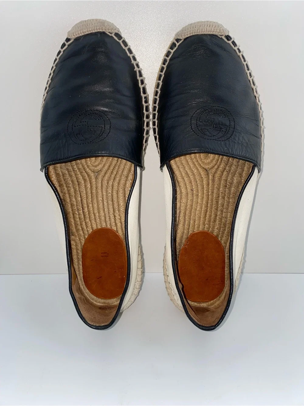 Gucci slip espadrille